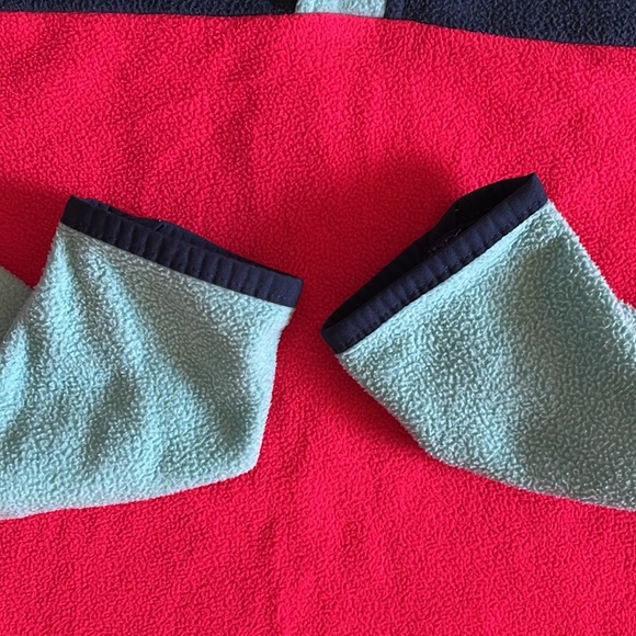 Girls The North Face 1/4 snap fleece pullover Large 14-16 - Picture 5 of 9